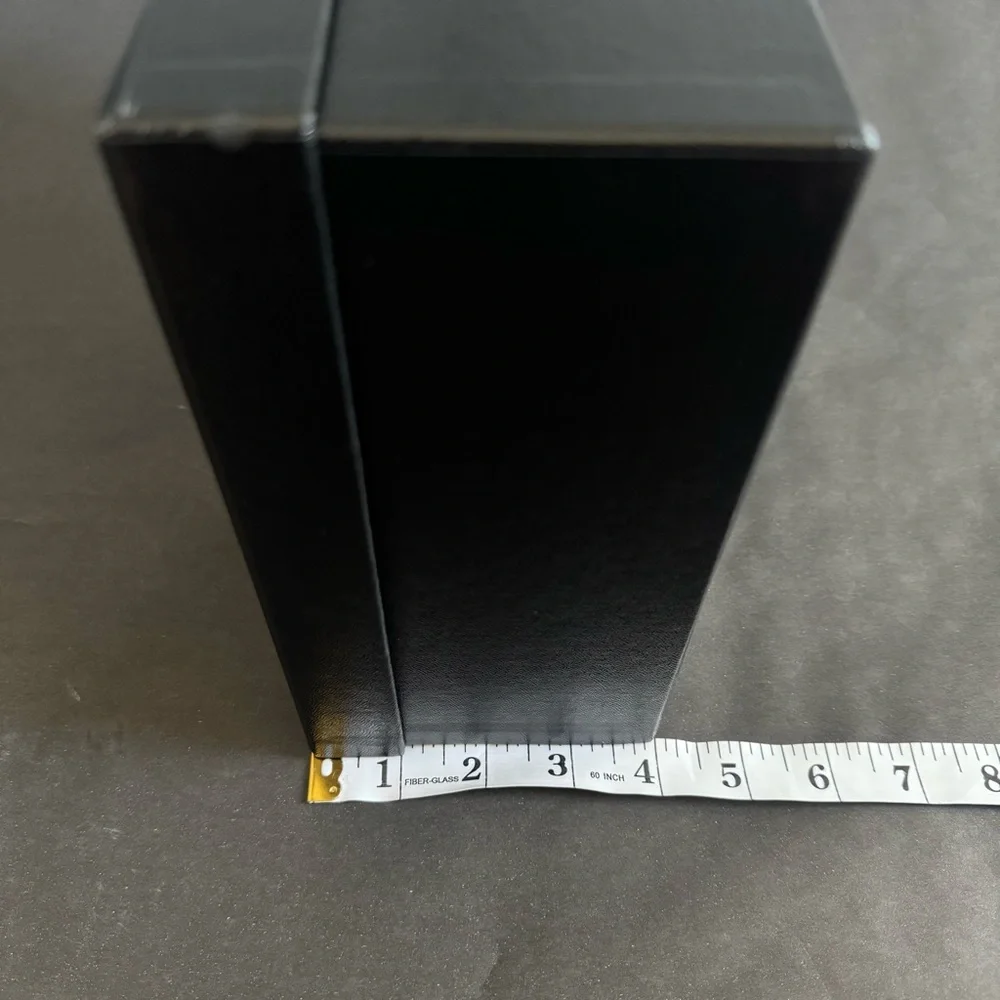 CHANEL Empty Gift Shoes Box Storage Cardboard Black 8